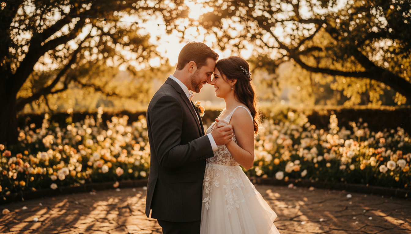 outdoor wedding dance floor