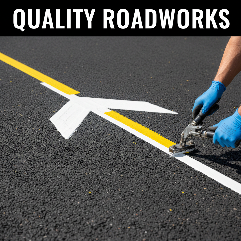 thermoplastic striping