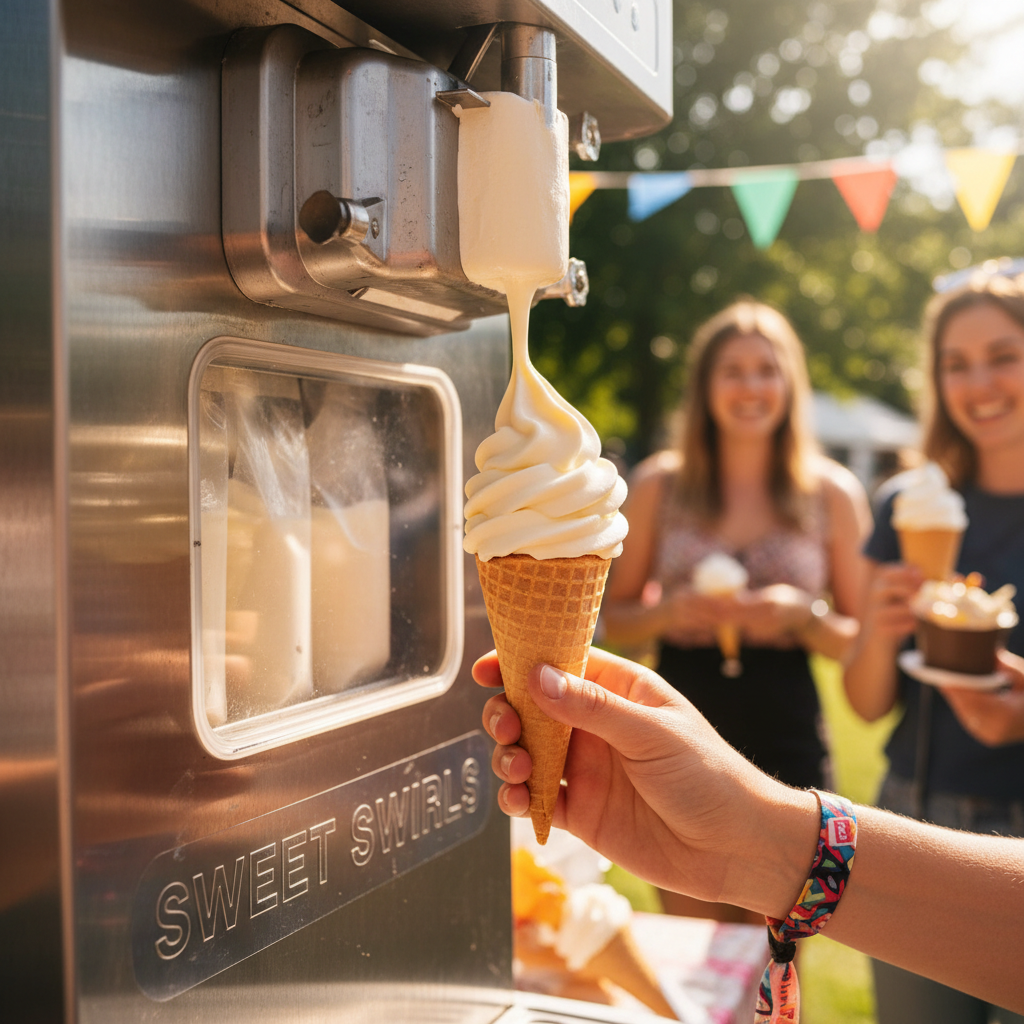 ice cream vending machine