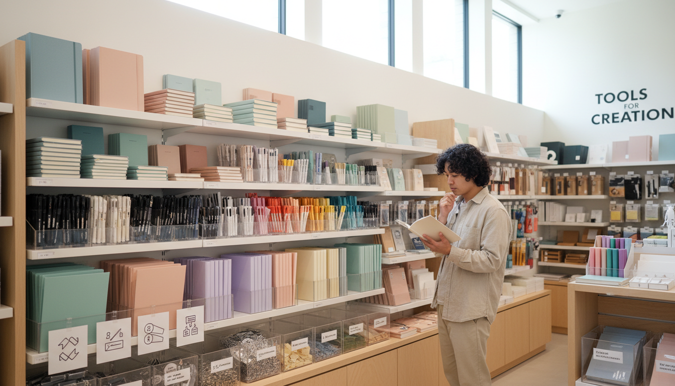 stationery display