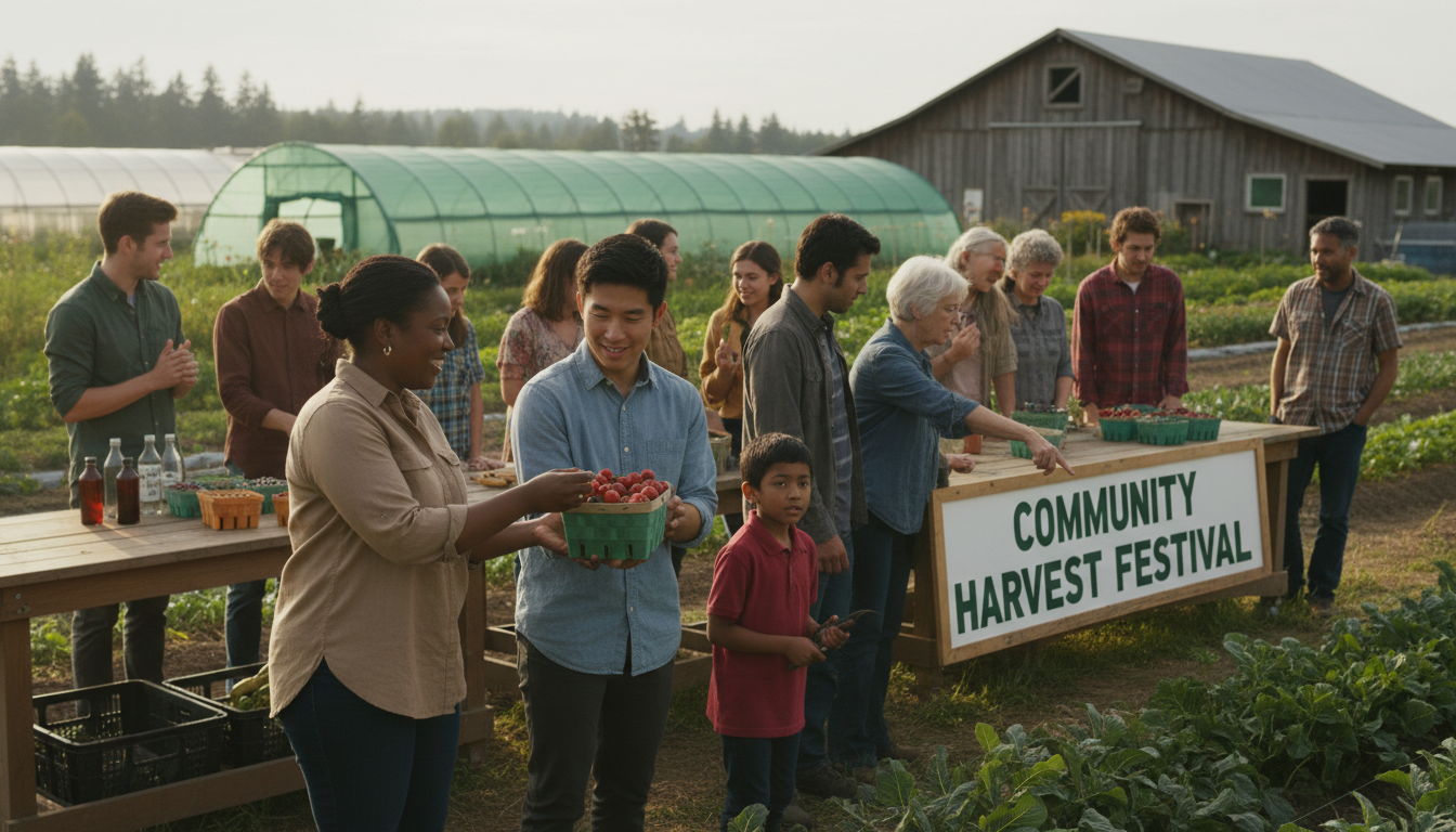 community farm event