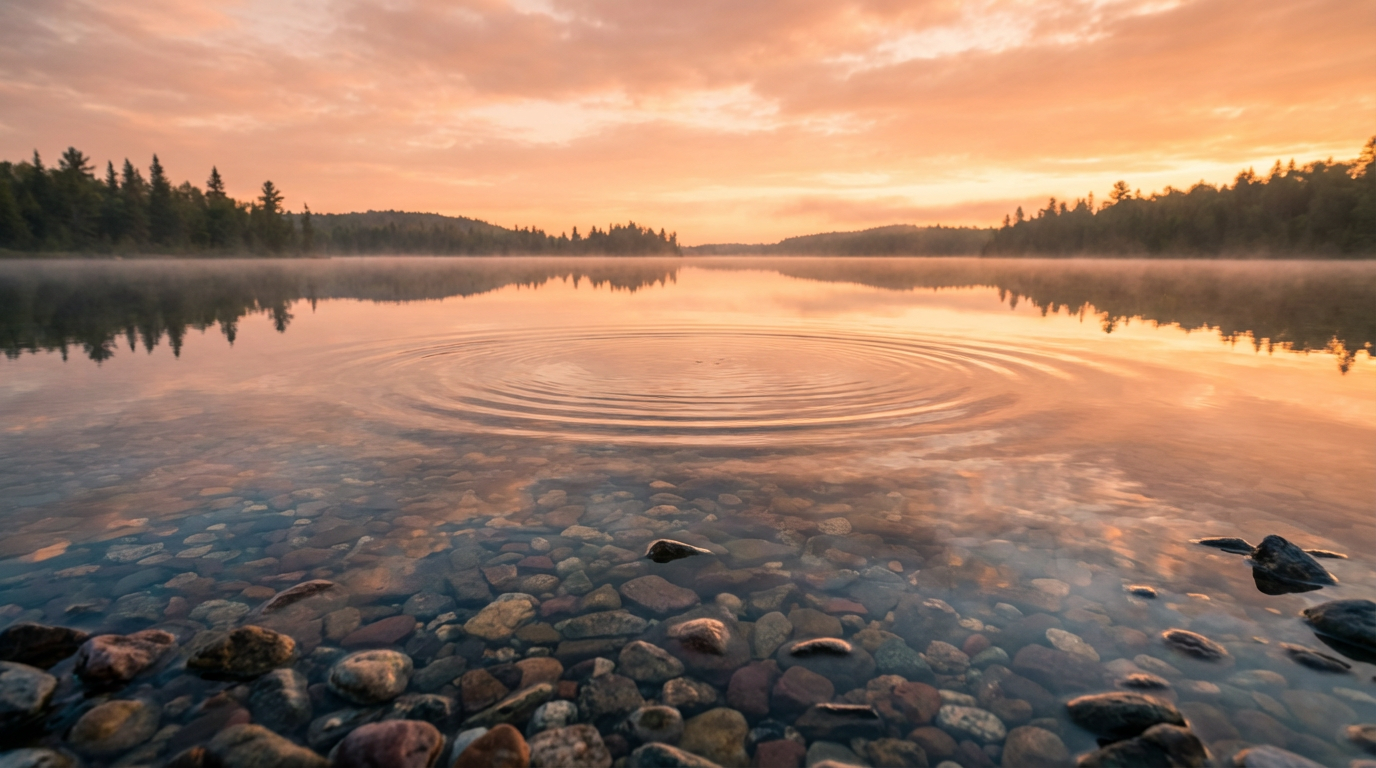 serene lake
