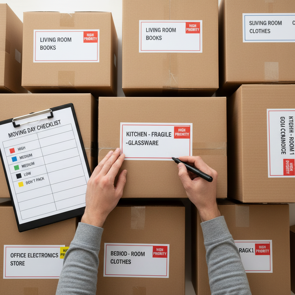moving boxes