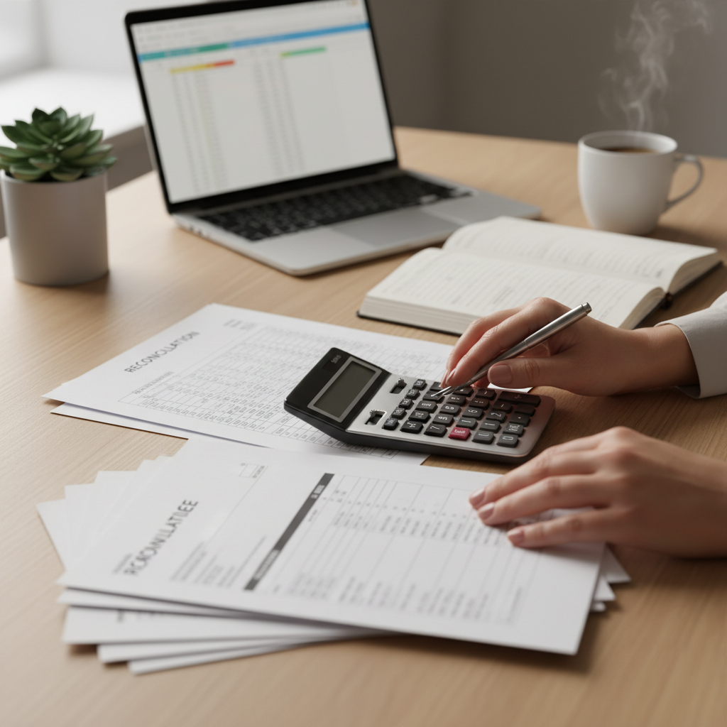 bookkeeping desk