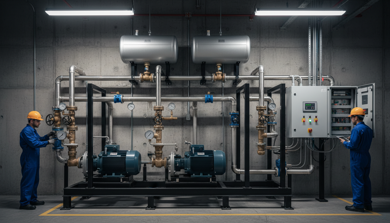 sump pump installation