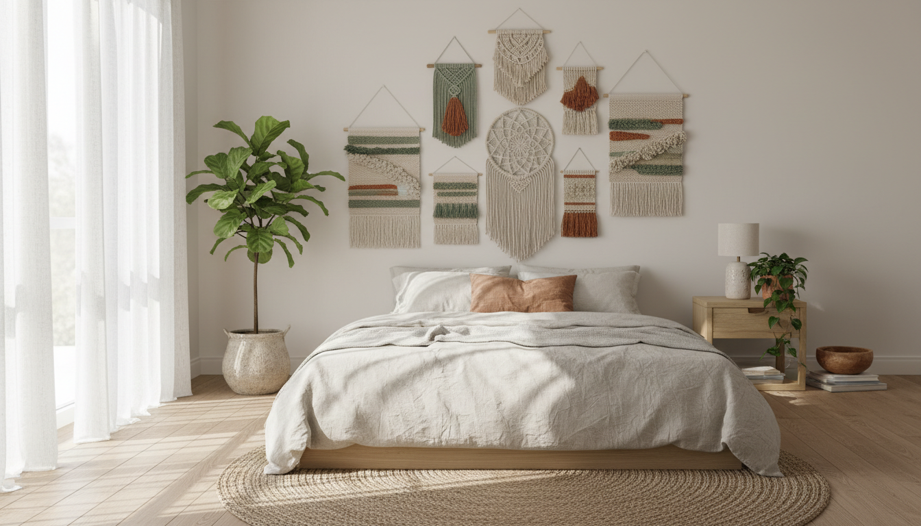 modern bohemian interior