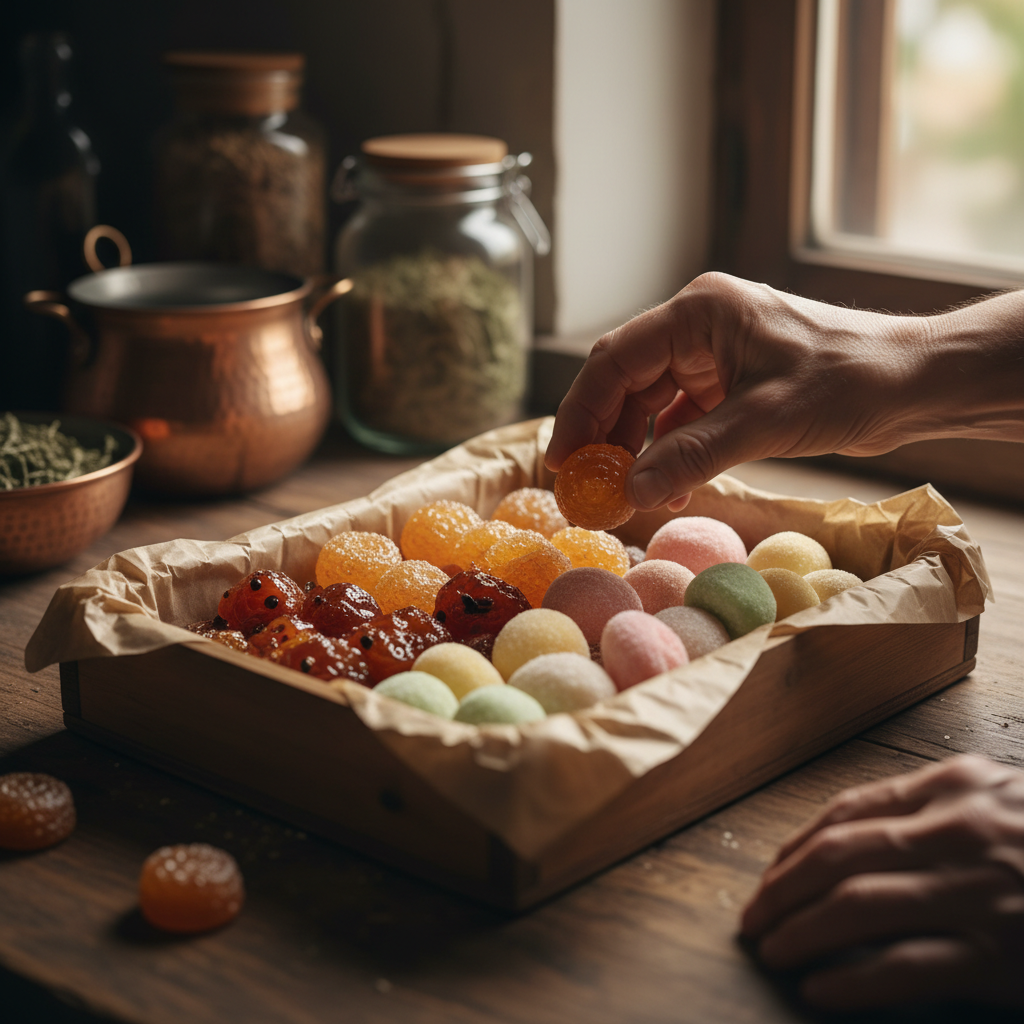 handmade candle making
