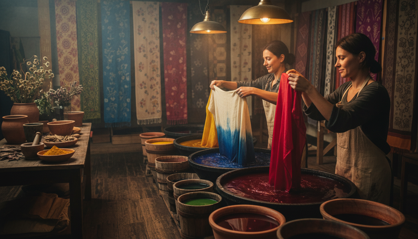 artisans dyeing