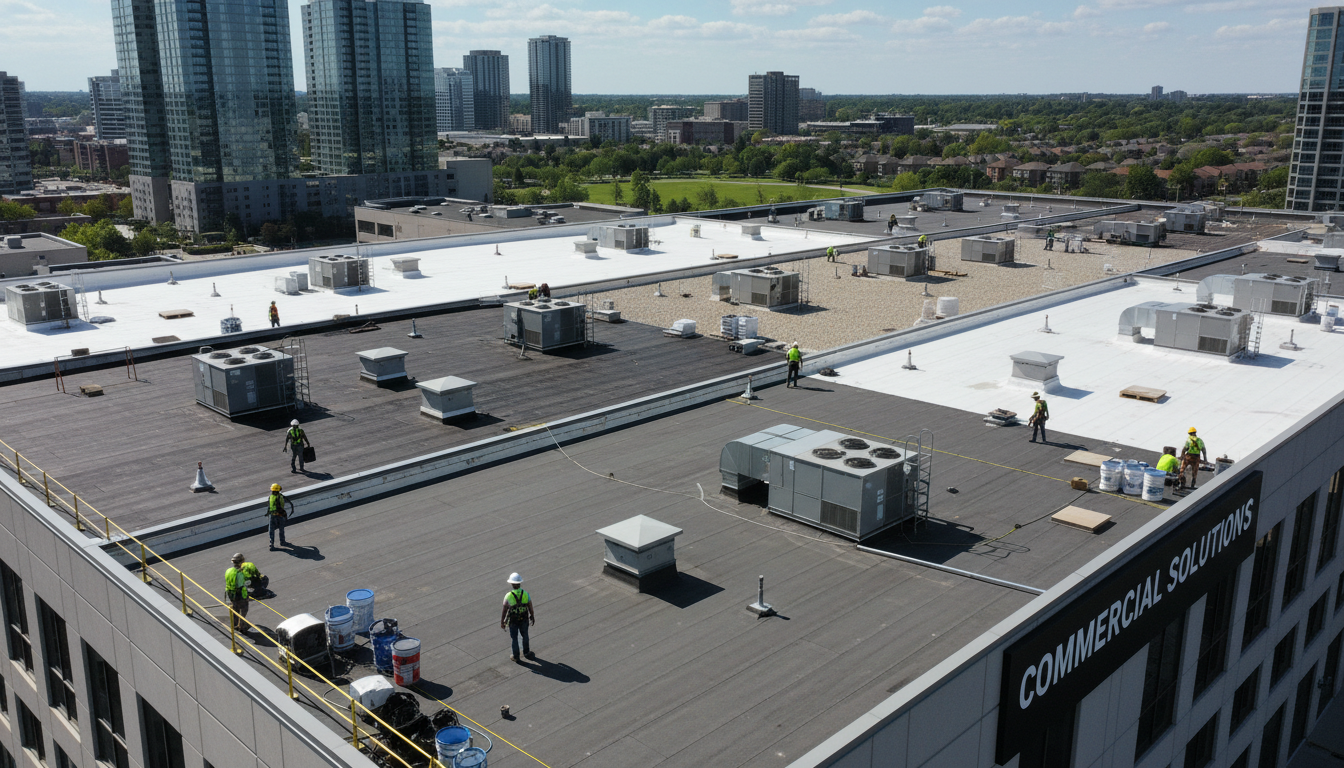 commercial building roof