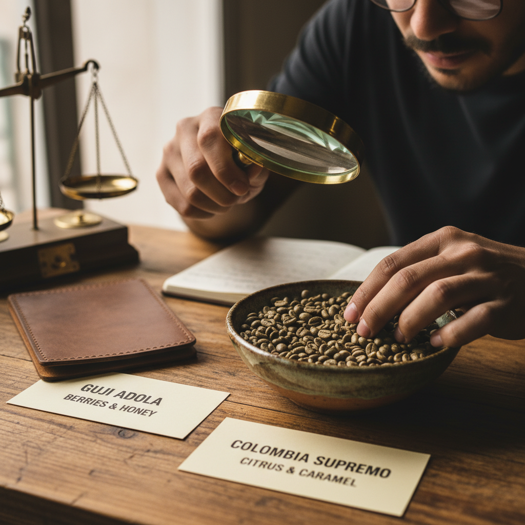 coffee selection