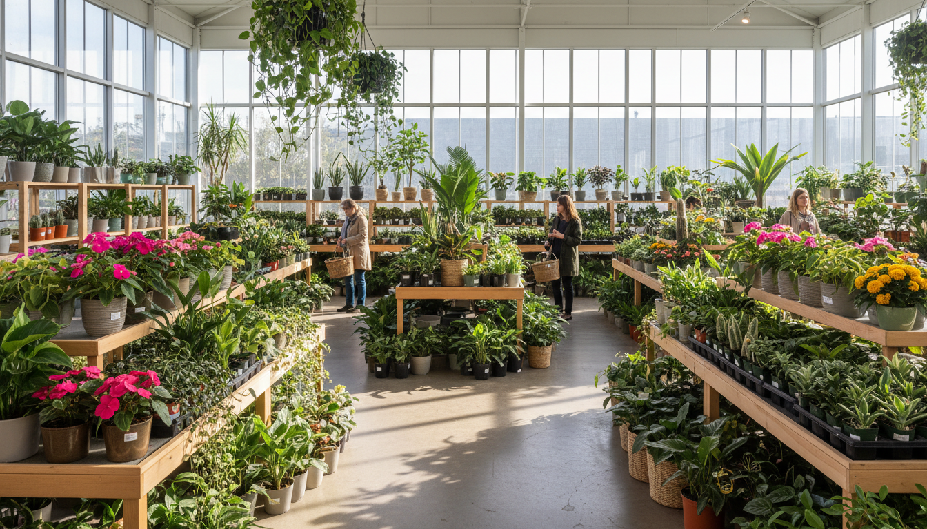 indoor plants nursery