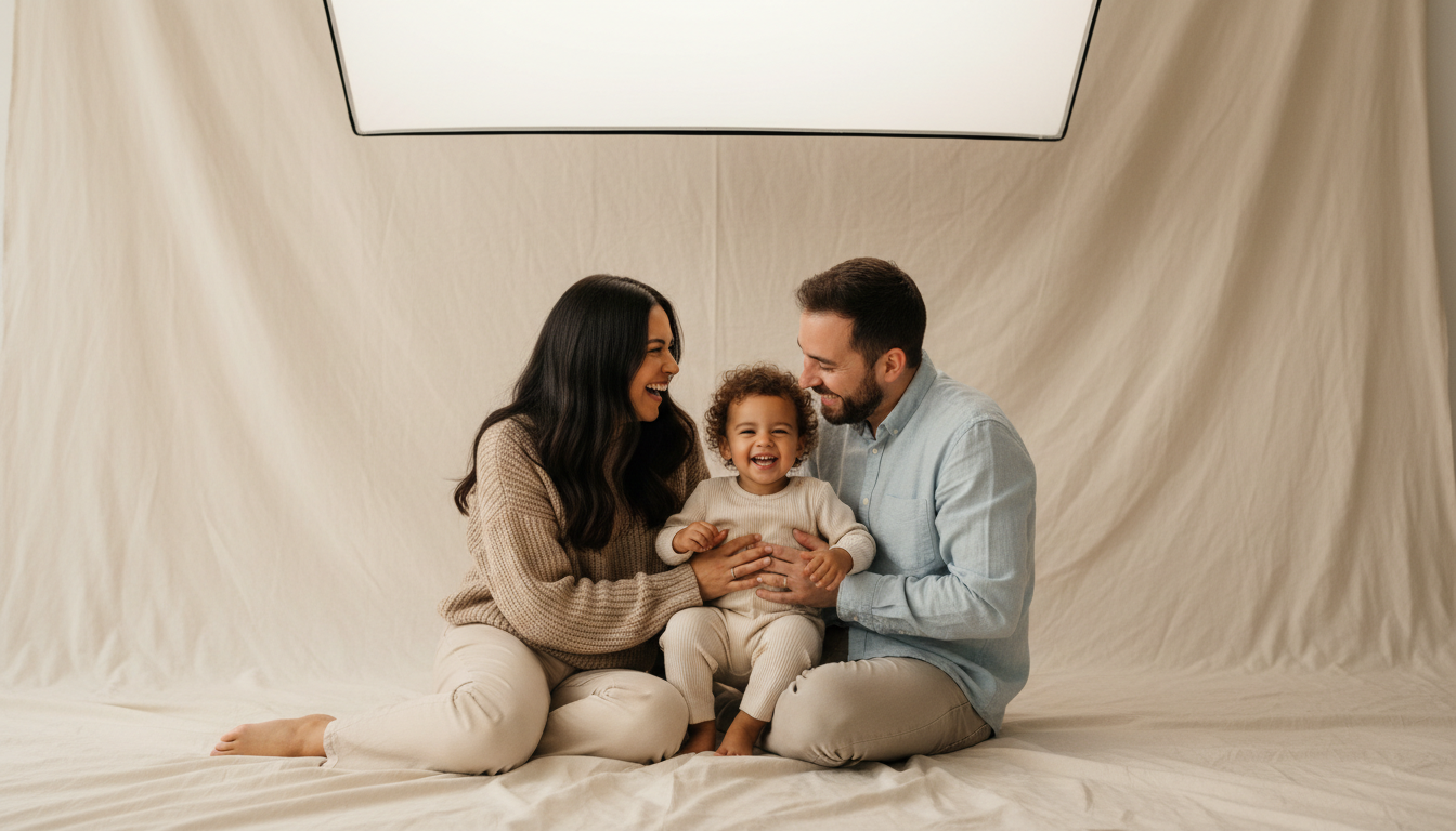 family photo preparation