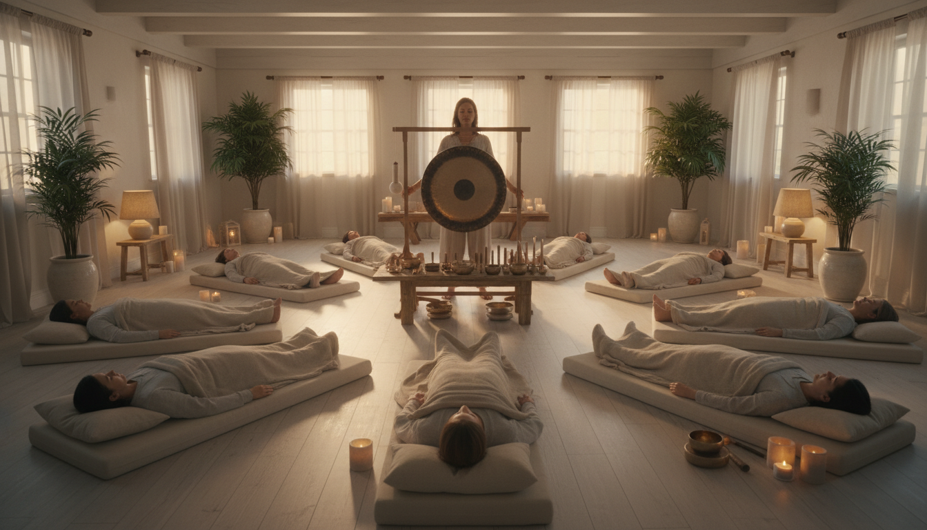 sound healing session