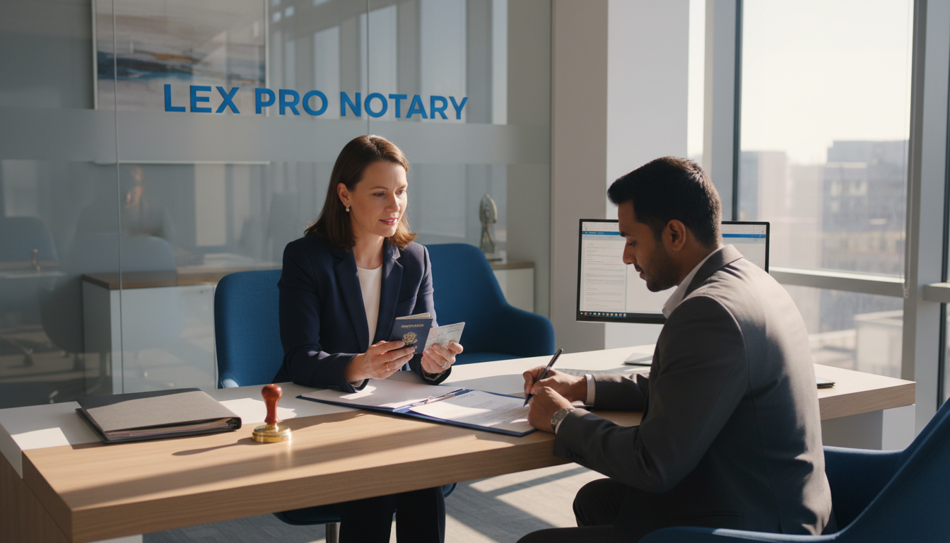 meeting with notary