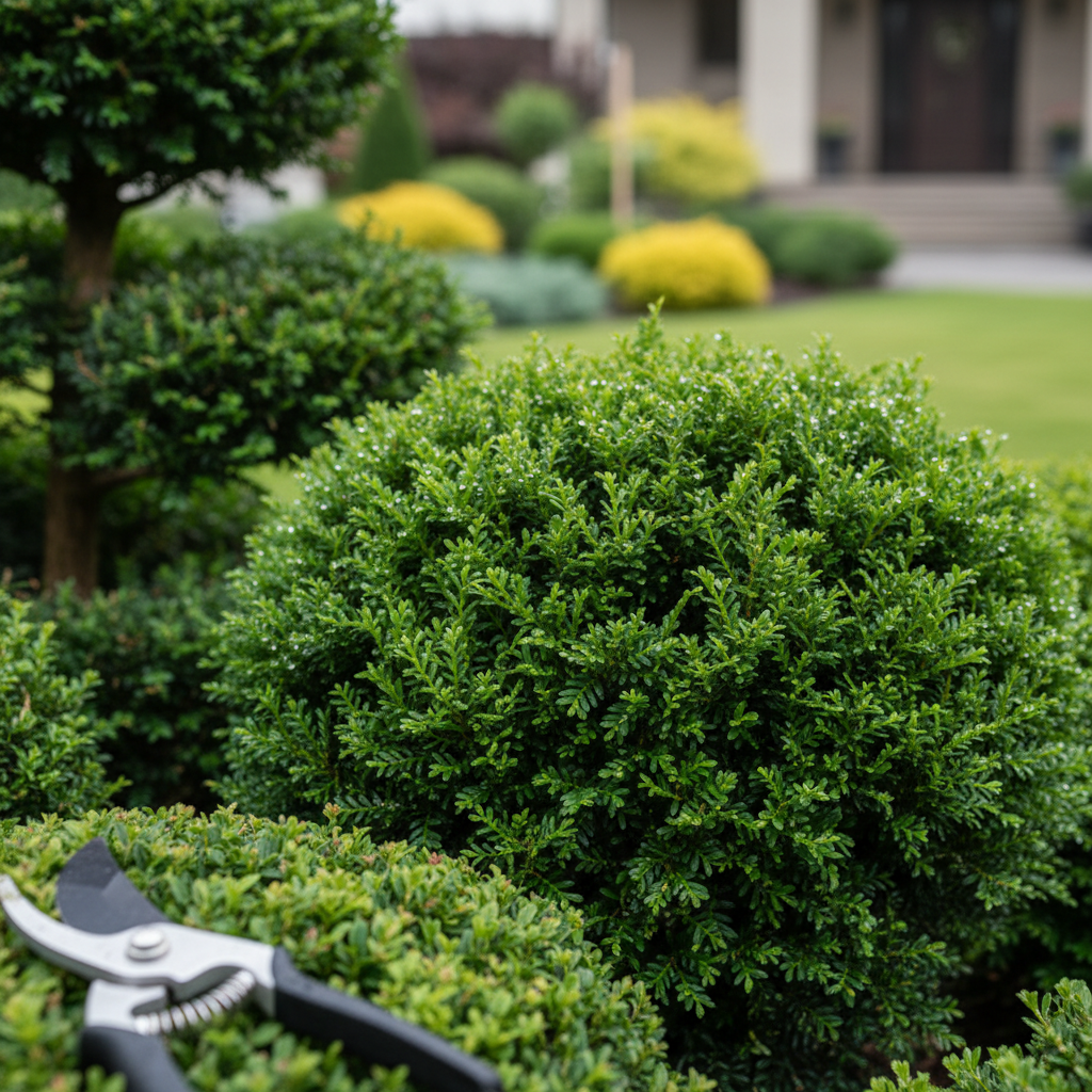 trees shrubs