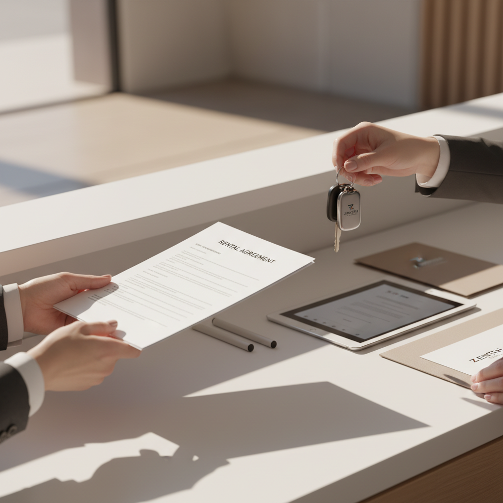 communication with rental company