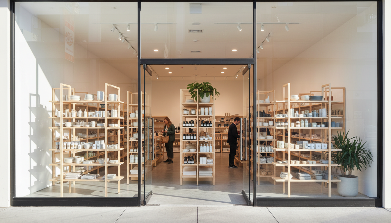 modern store