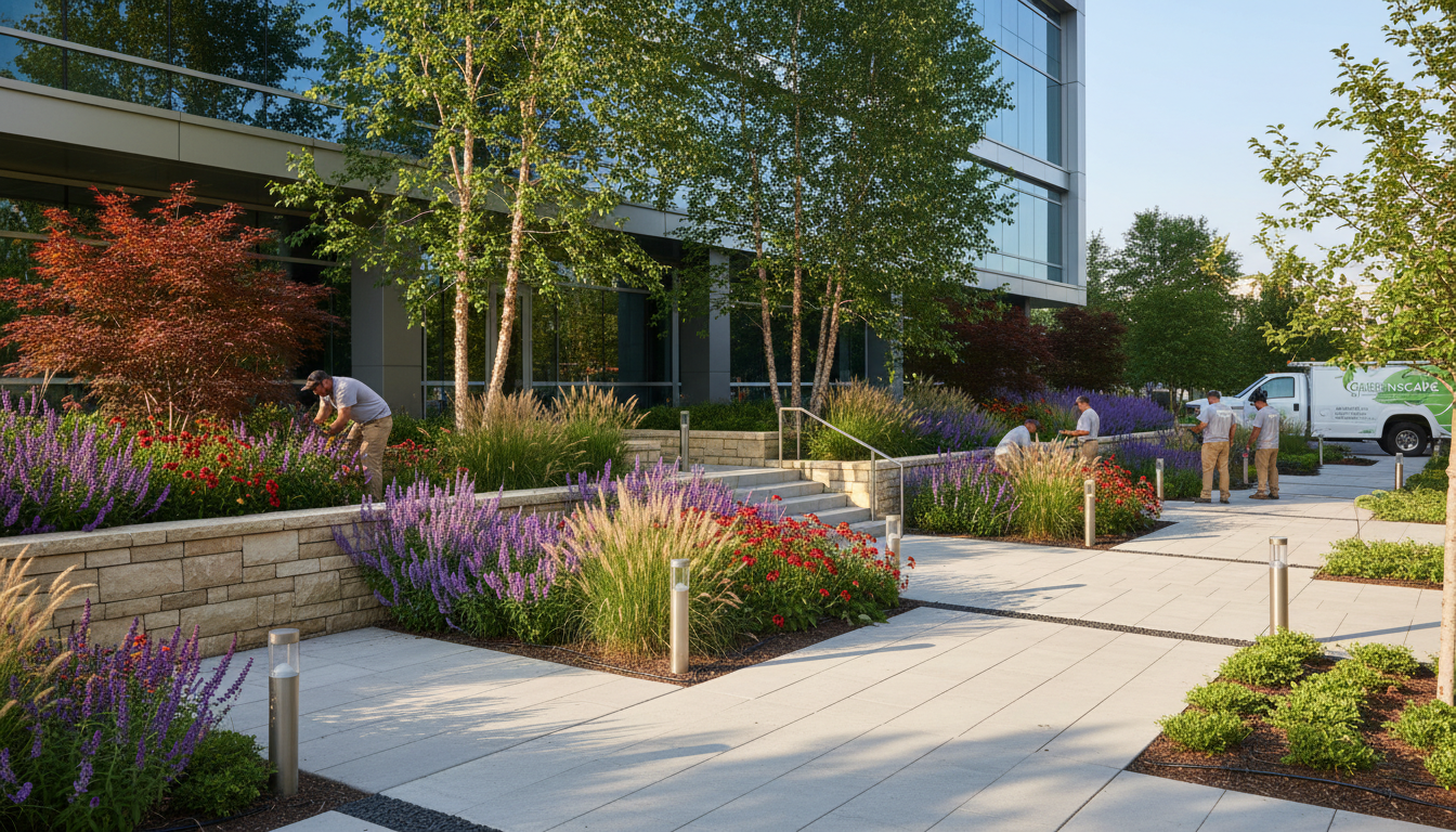 commercial landscape