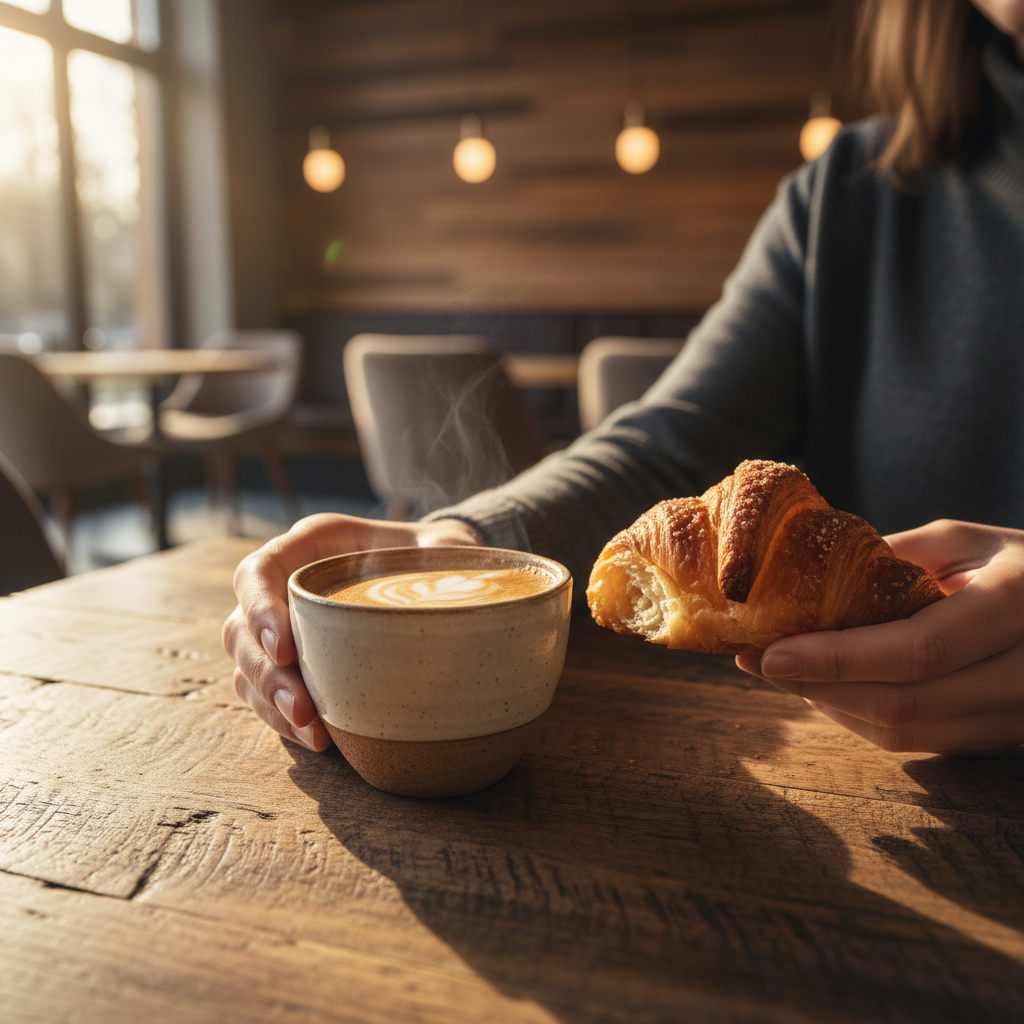 coffee with breakfast