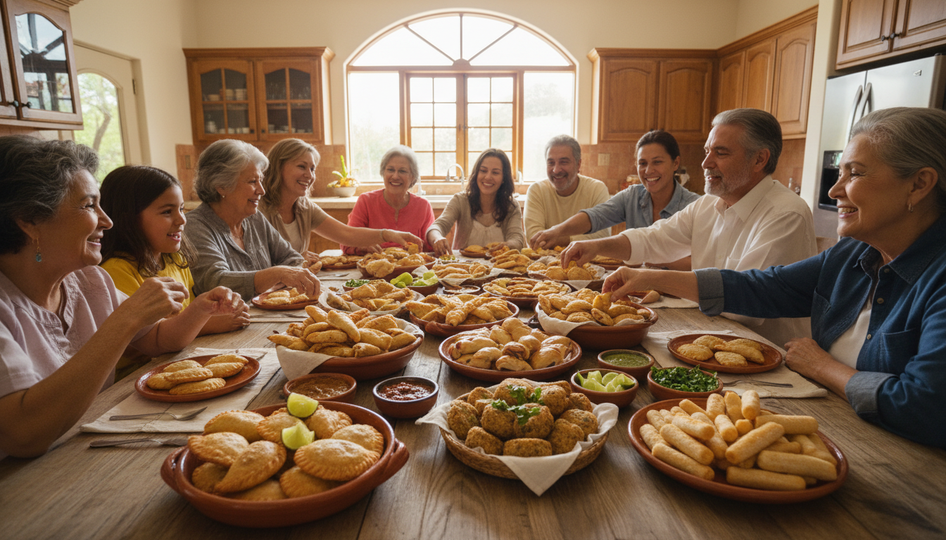 latino family home