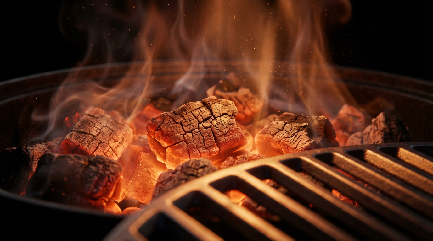 burning moxa stick