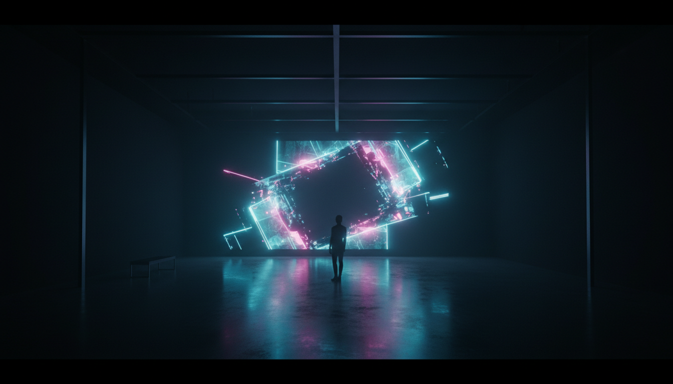 digital art installation
