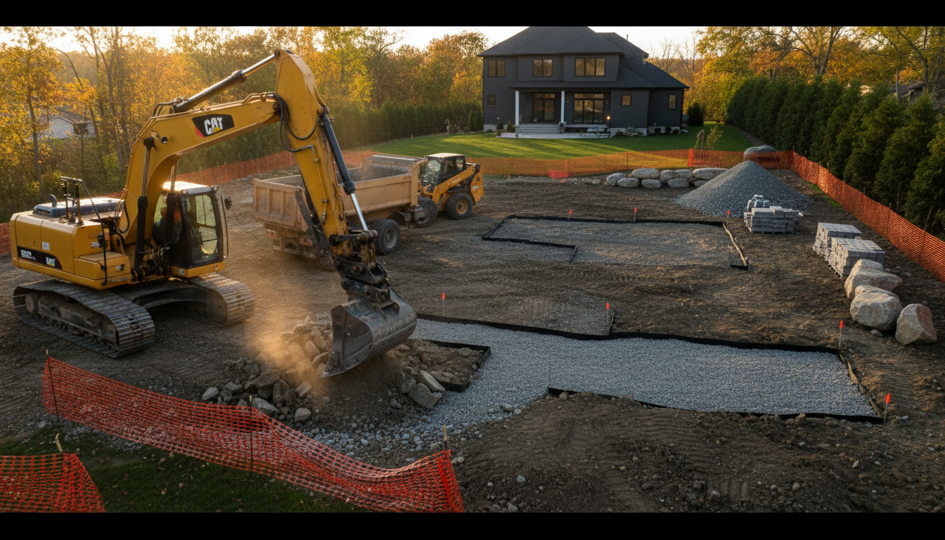 excavation process