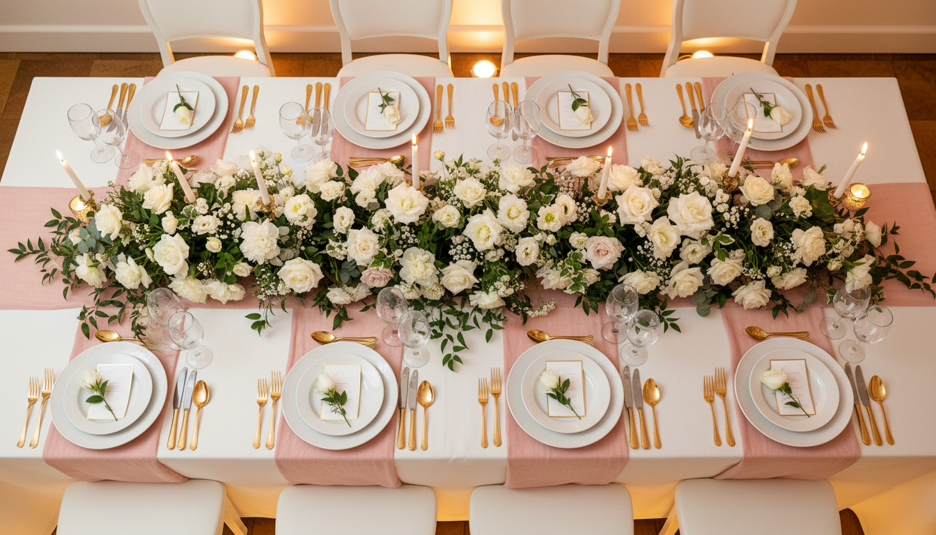 wedding table settings