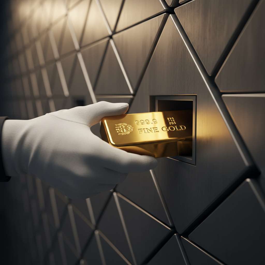gold bars storage