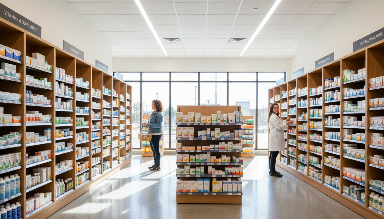 pharmacy aisle