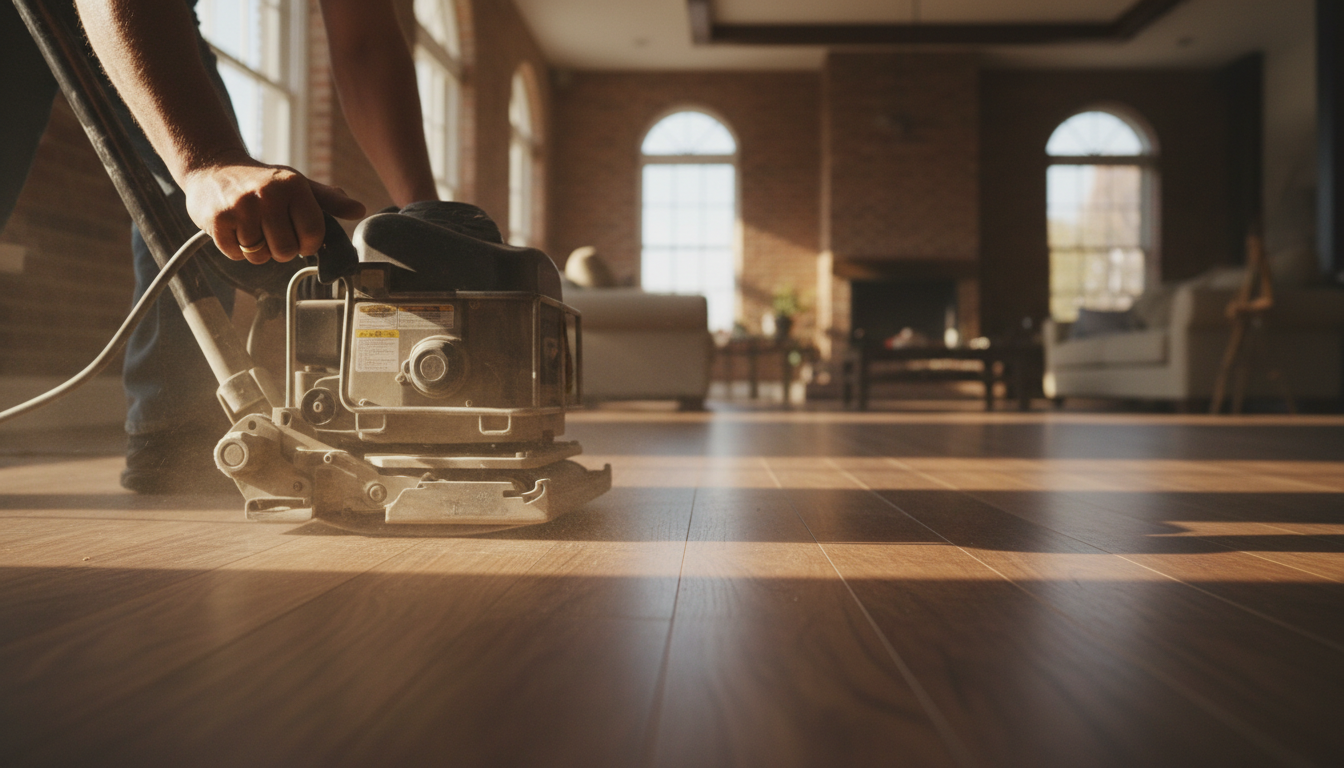 hardwood floor sanding