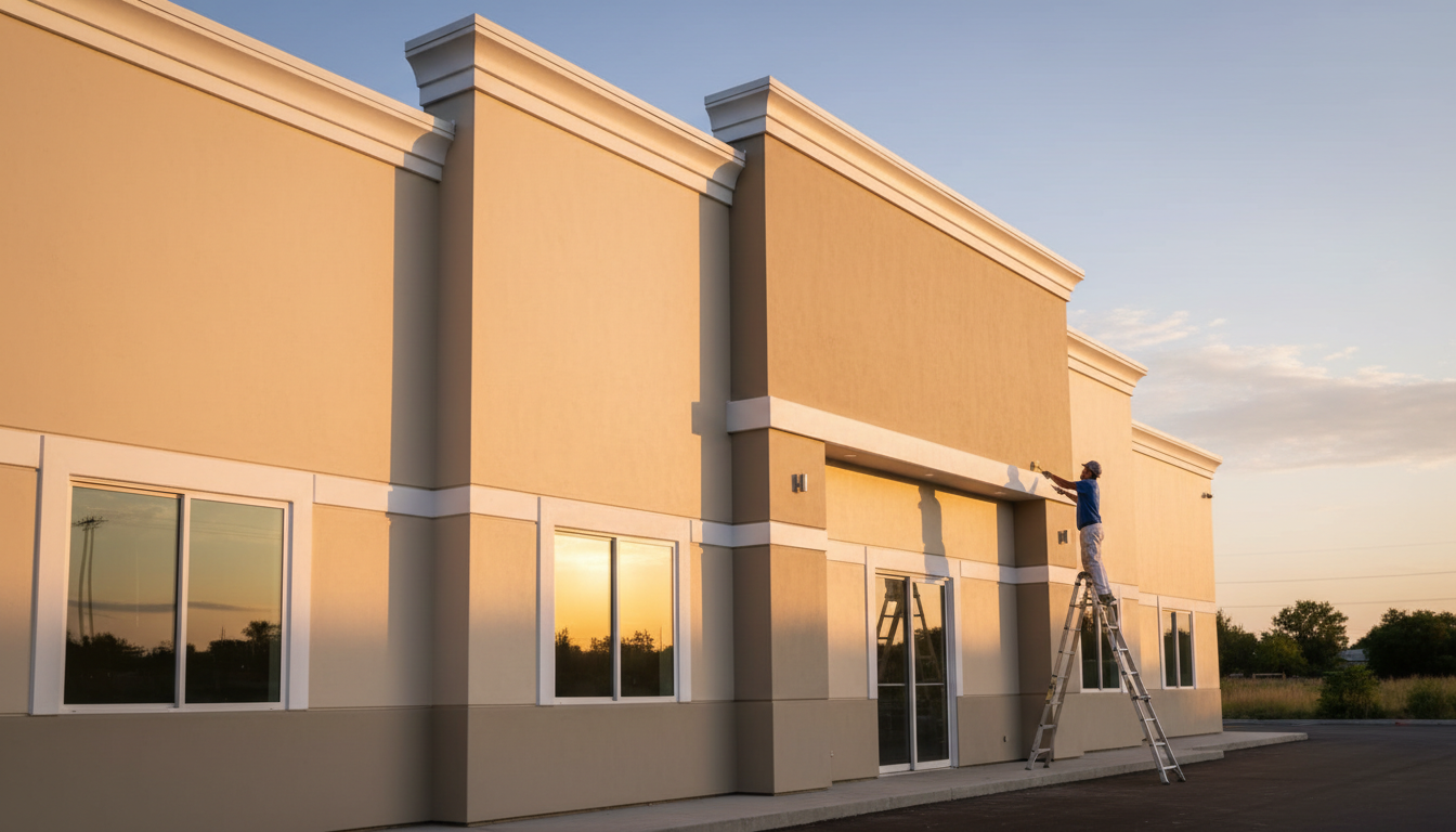 commercial building paint