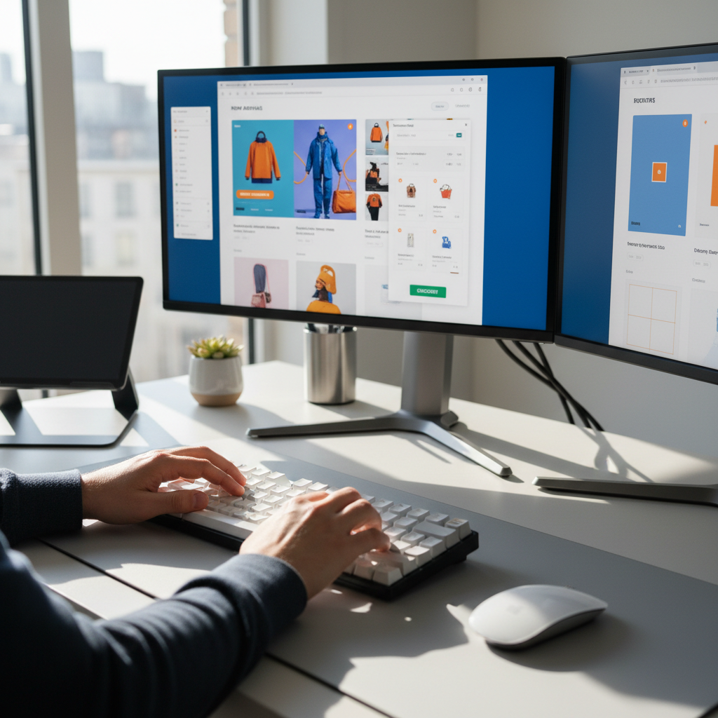 Black Friday sales can create an artificial sense of urgency that leads to poor tech decisions. A person looking overwhelmed by various software sales and browser tabs on their computer screen.