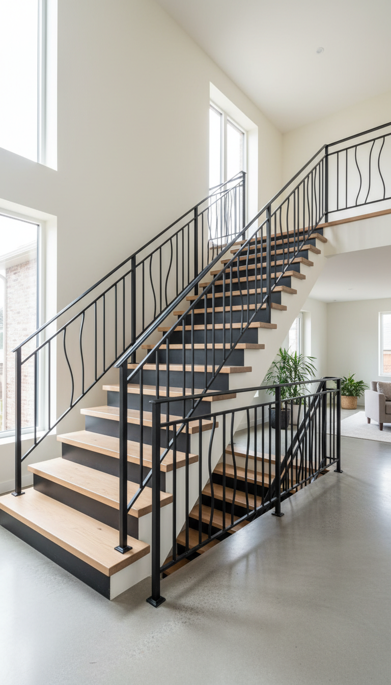 staircase handrail