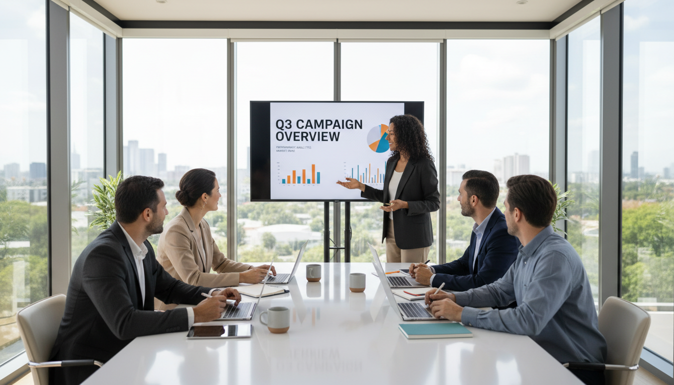 marketing strategy meeting