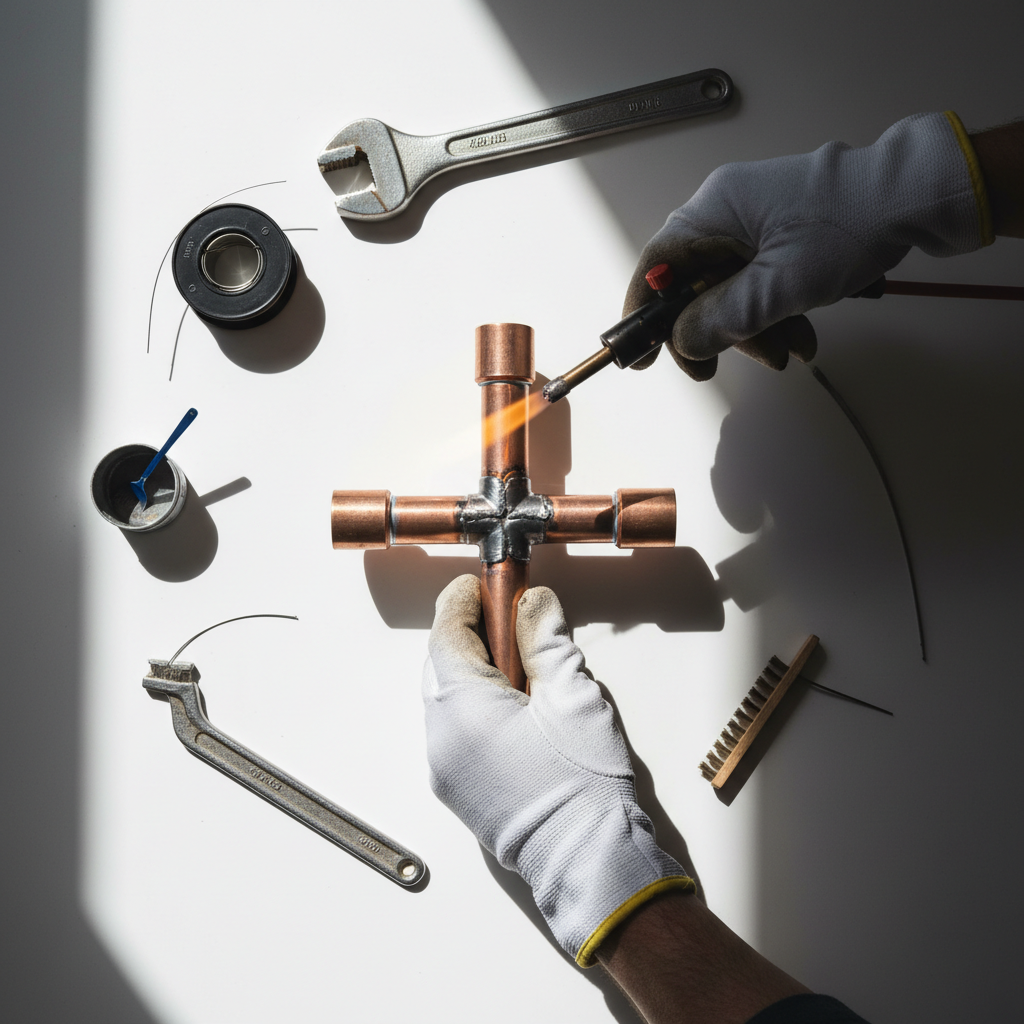 traditional plumbing work