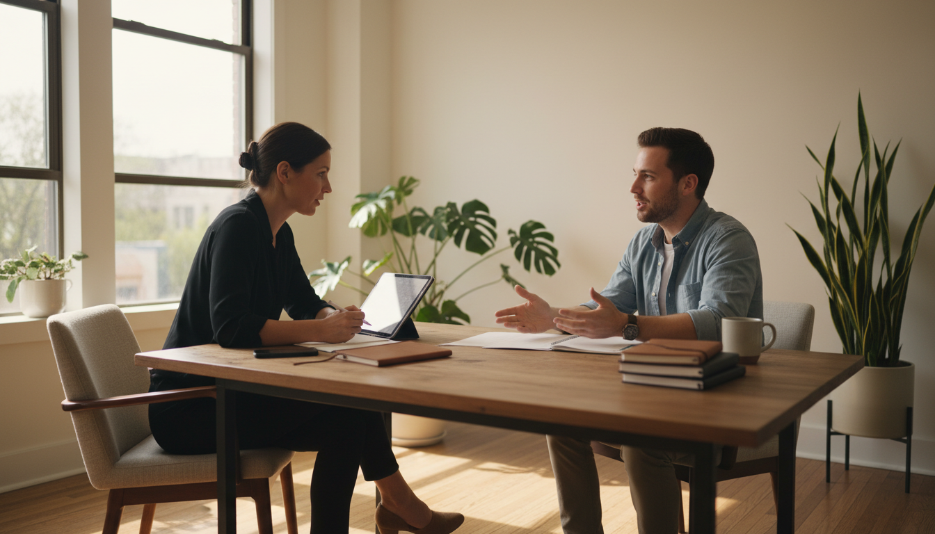life coaching session