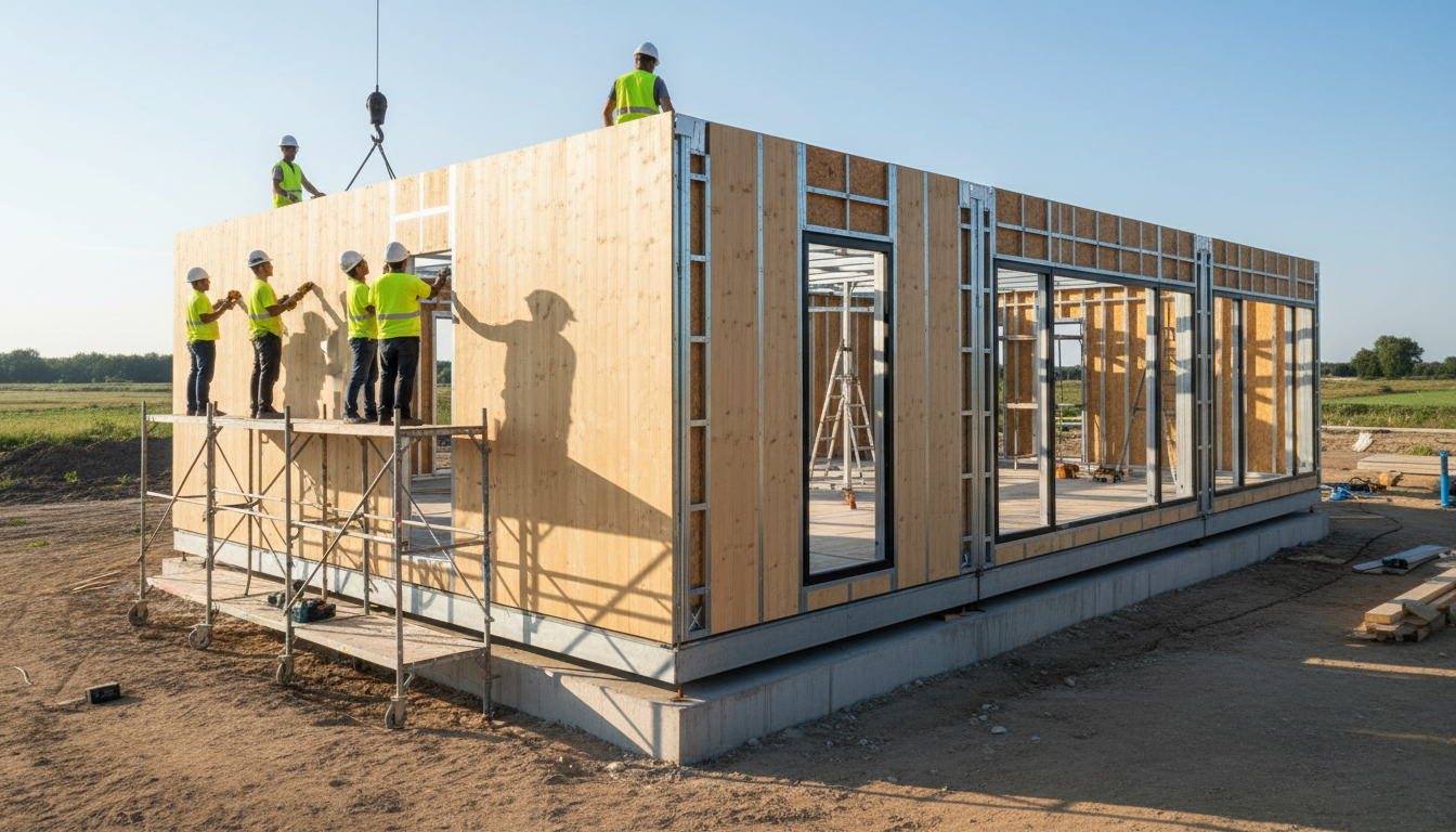 modular home construction