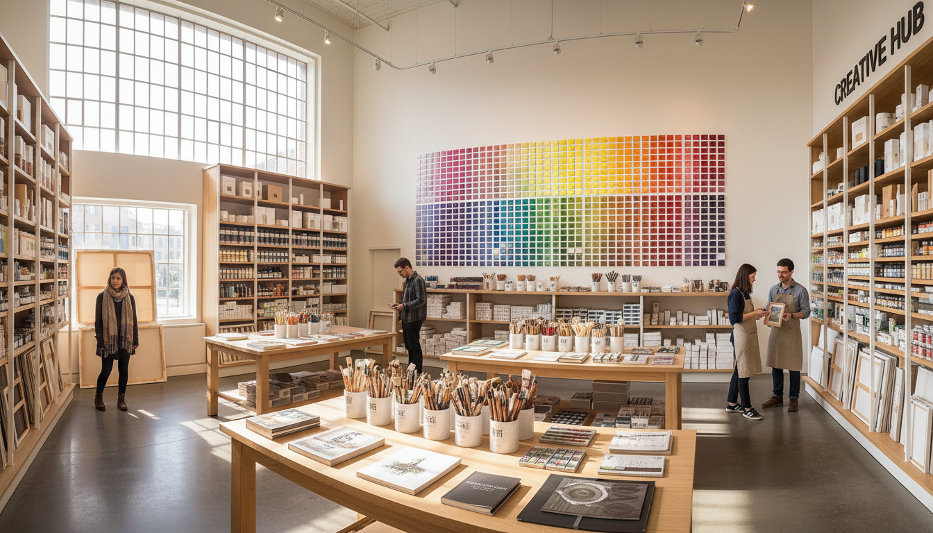 art store interior