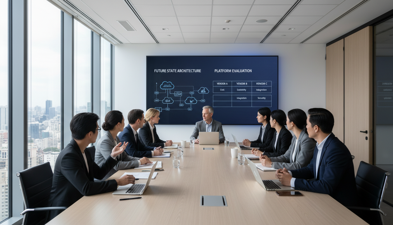 IT strategy meeting