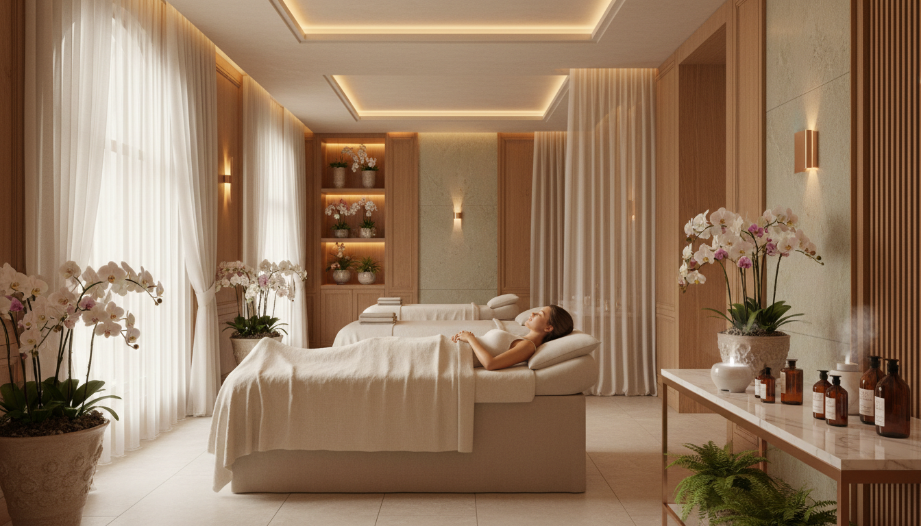 relaxing spa