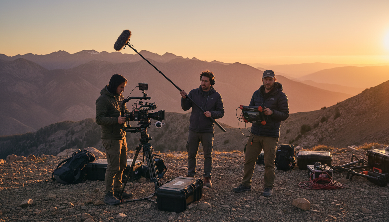 Hawaii film crew