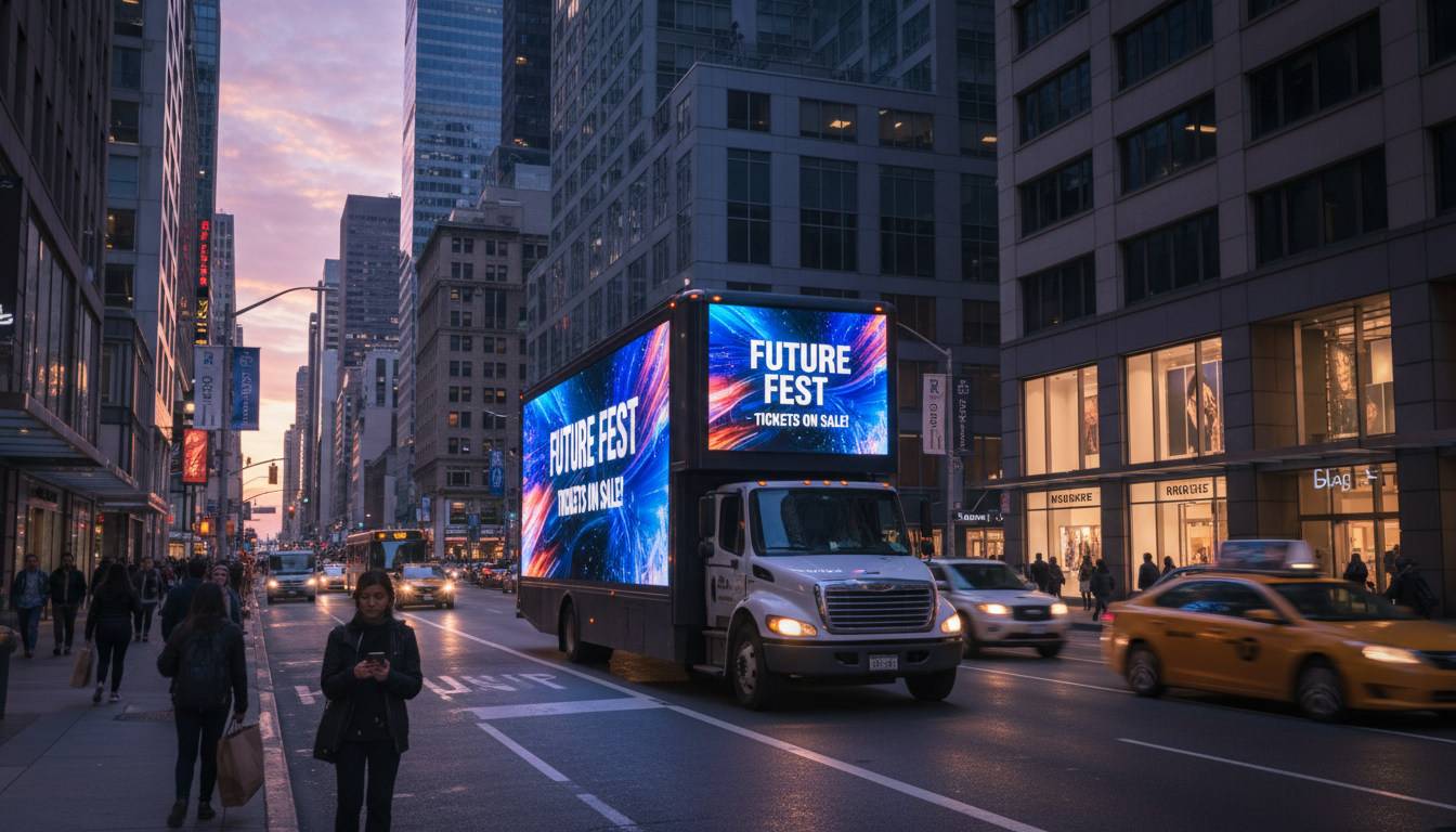 LED truck display