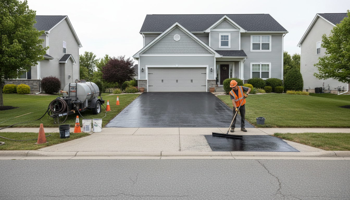 sealcoating asphalt