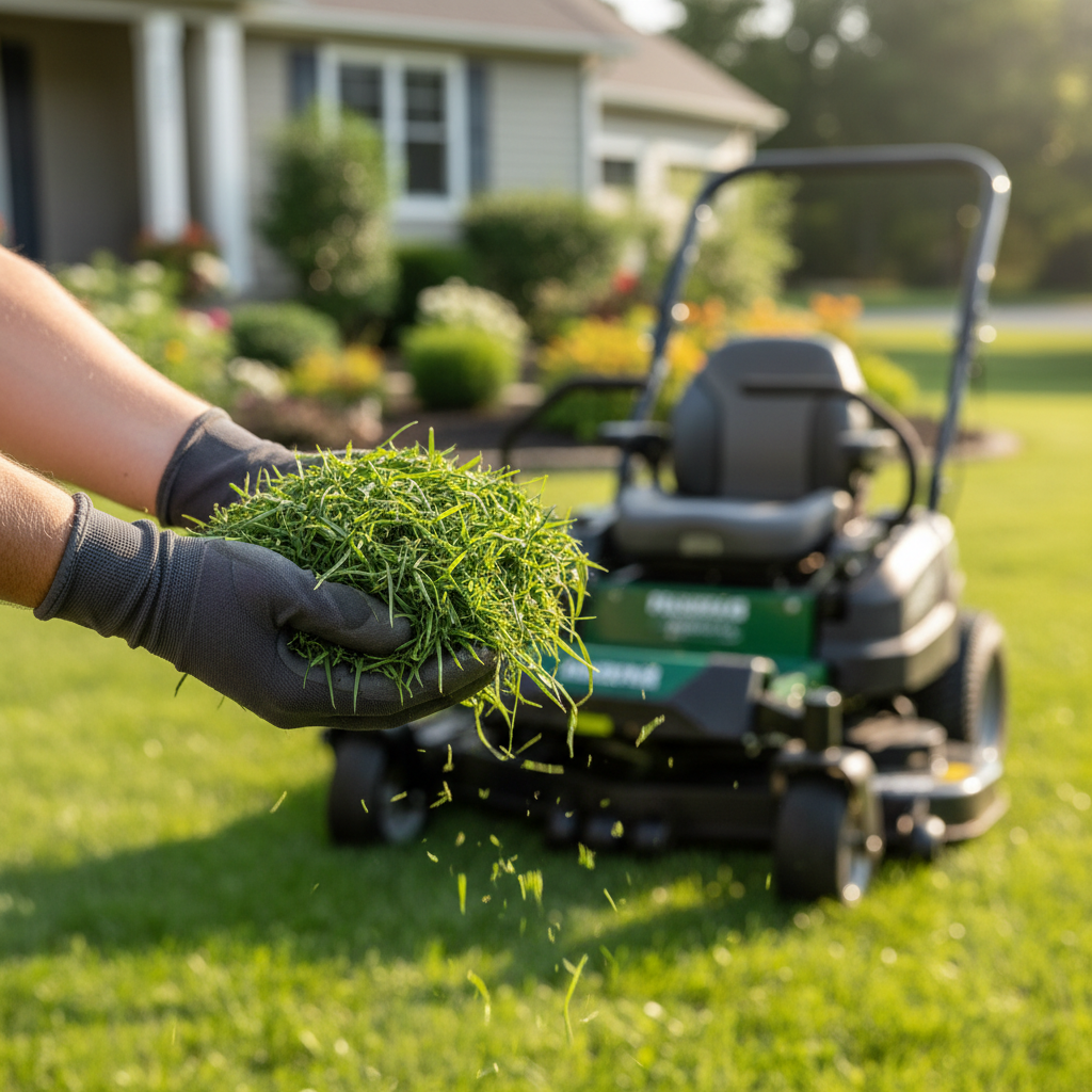 grass clippings
