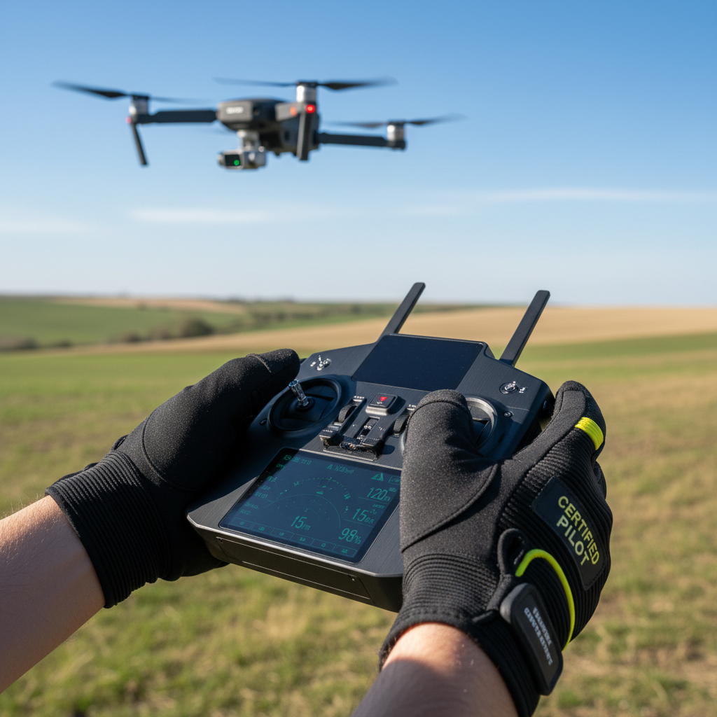 drone flying
