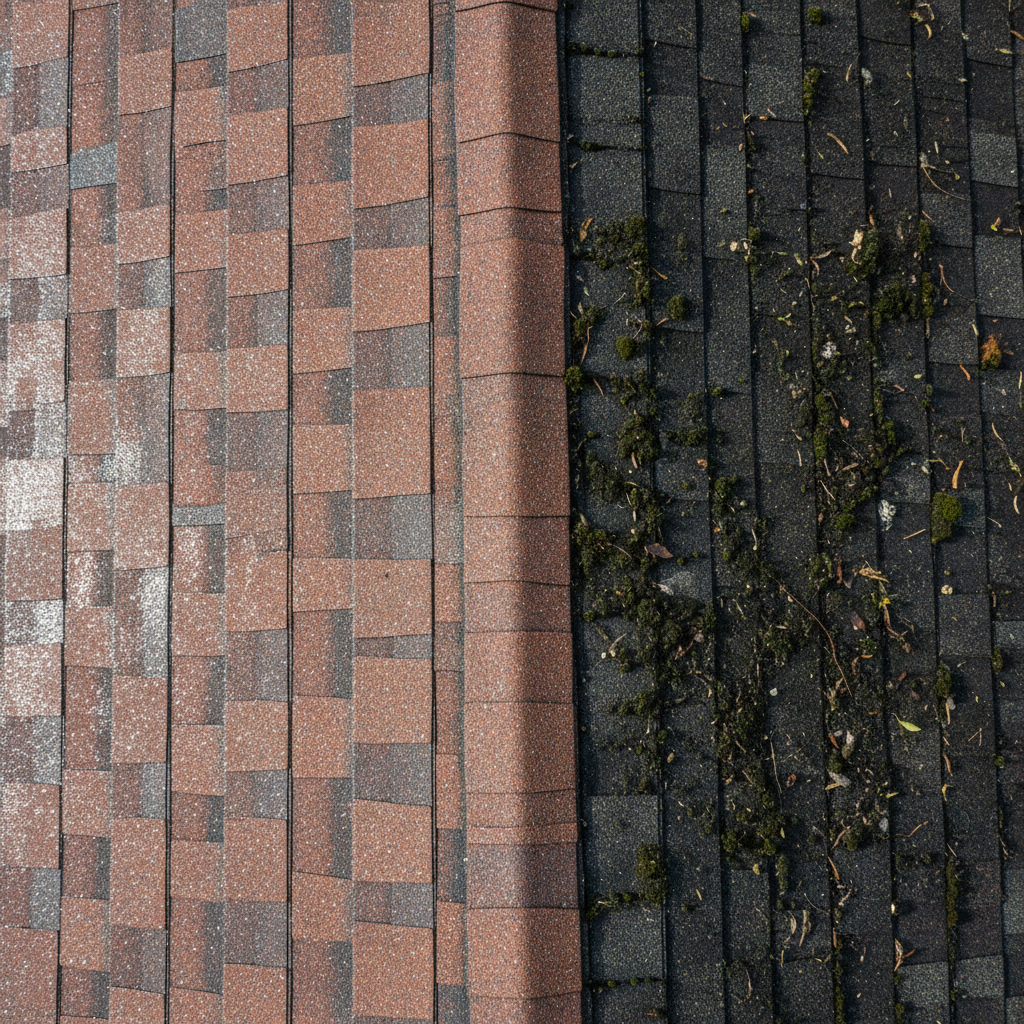 roof streaks