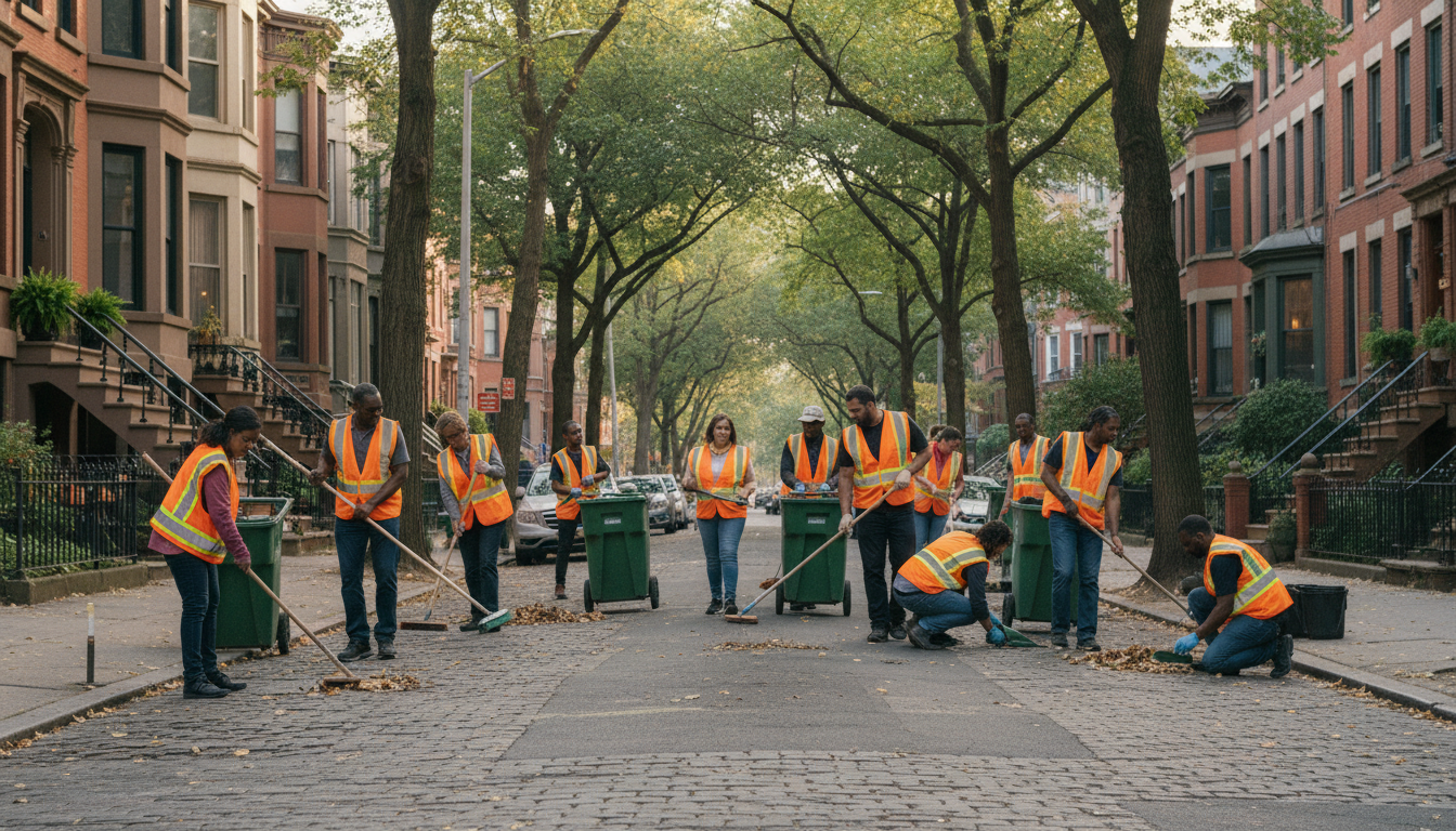 clean street