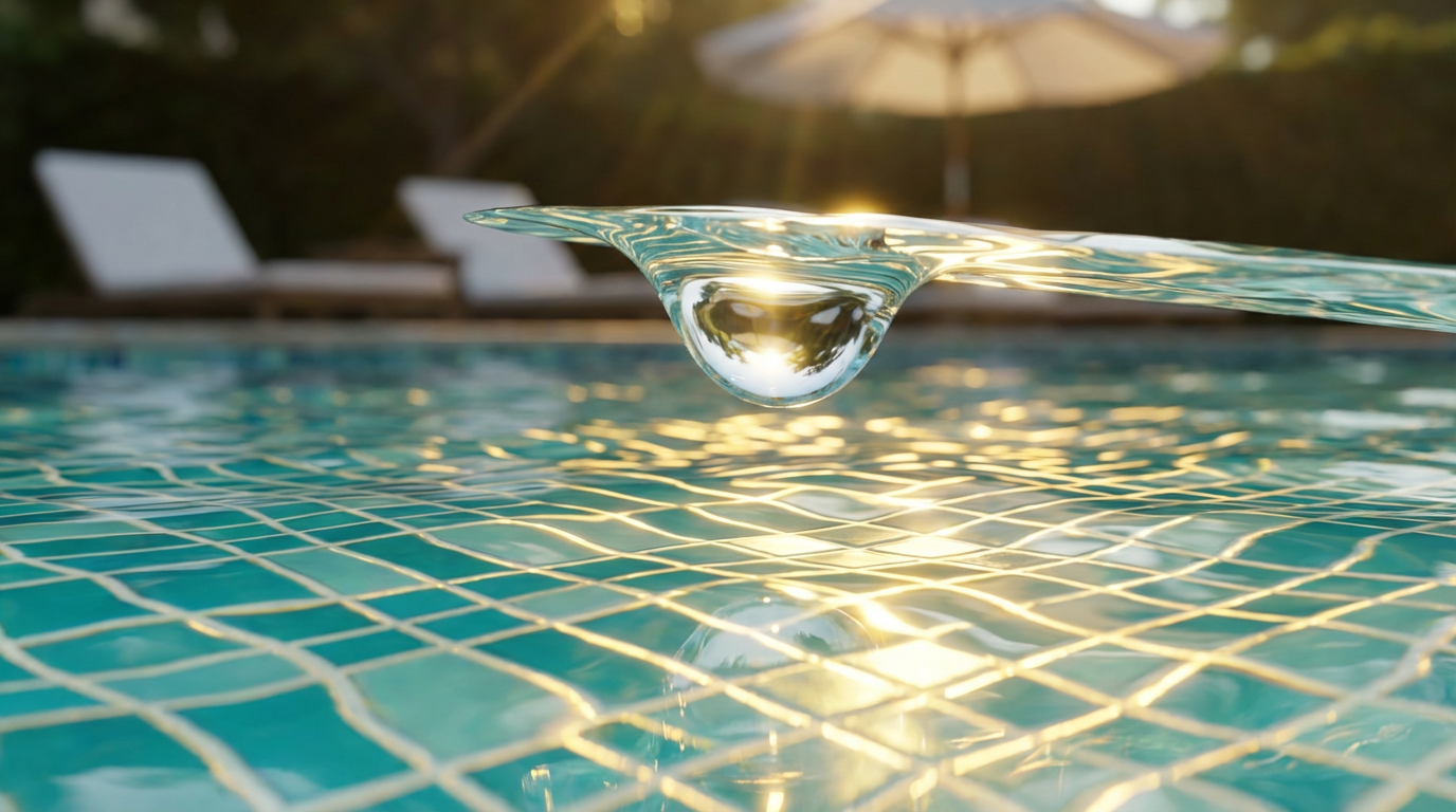 cloudy pool water