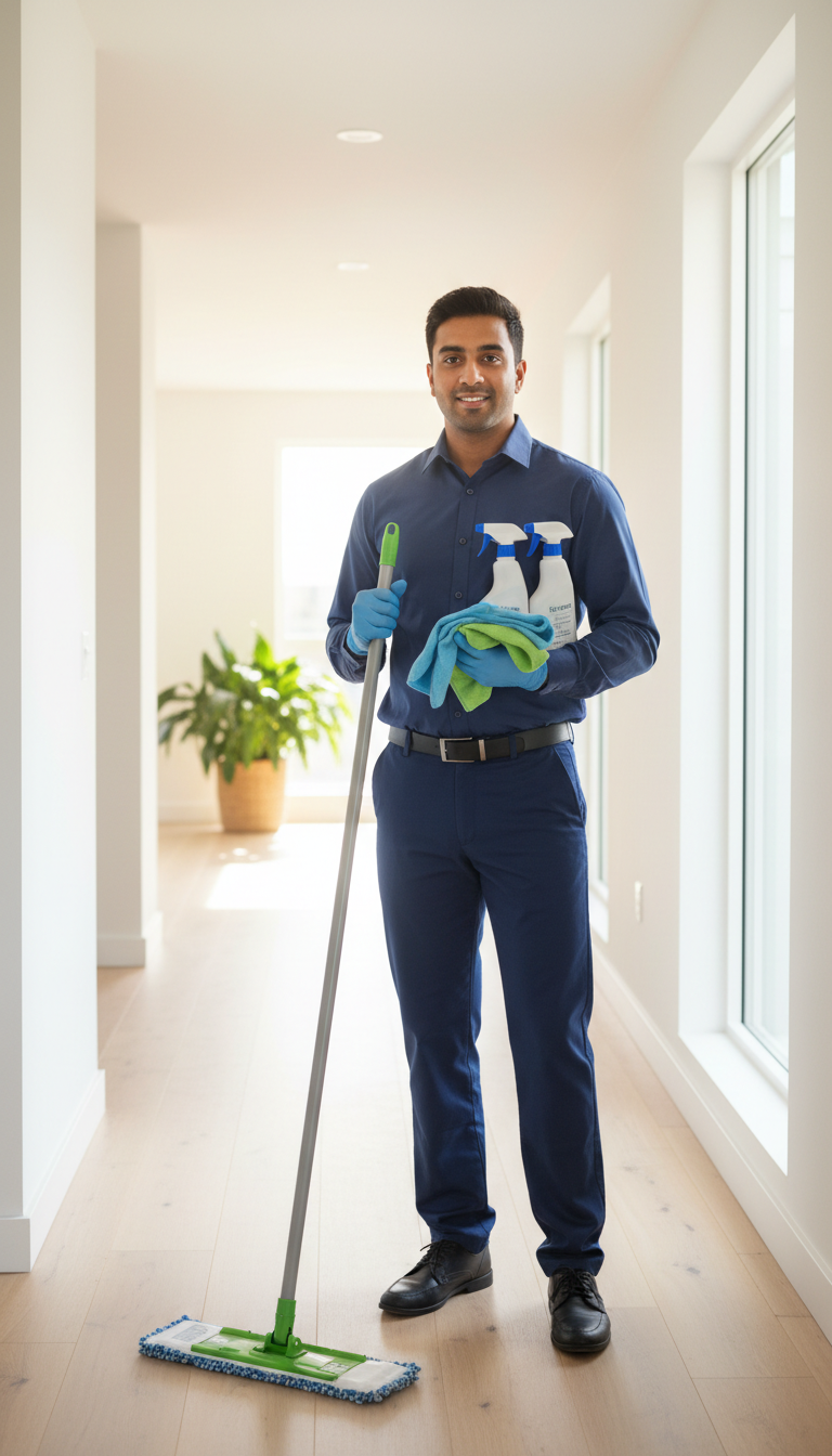 trained cleaners